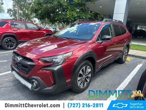 Crimson Red Pearl 2024 Subaru Outback Limited XT