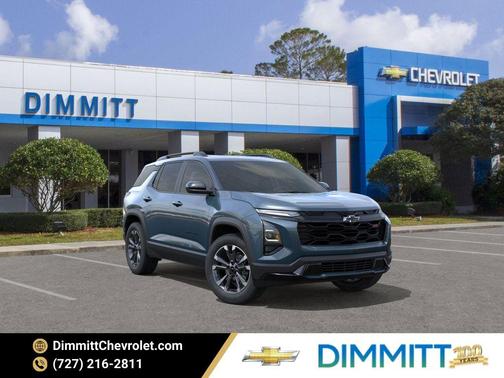 Lakeshore Blue Metallic 2026 Chevrolet Equinox RS