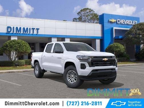 Summit White 2026 Chevrolet Colorado LT