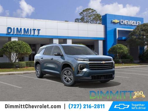 Lakeshore Blue Metallic 2026 Chevrolet Traverse LT
