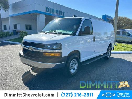 Summit White 2024 Chevrolet Express 2500 Work Van