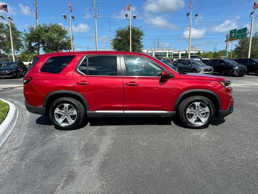Radiant Red Metallic II 2025 Honda Pilot EX-L