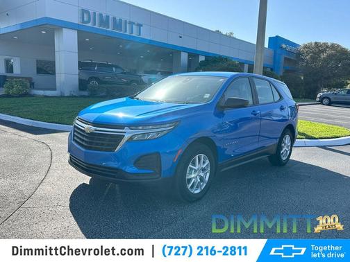 Rip Tide Blue 2024 Chevrolet Equinox LS