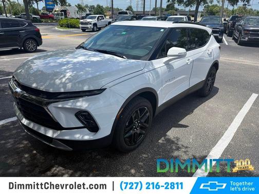 Summit White 2024 Chevrolet Blazer LT