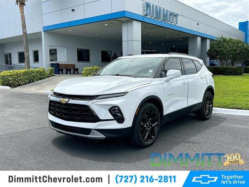 Summit White 2024 Chevrolet Blazer LT