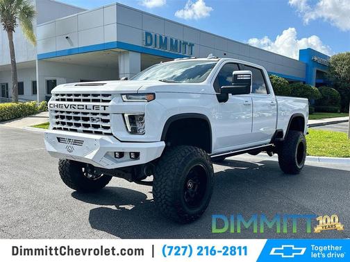 Summit White 2023 Chevrolet Silverado 2500 High Country