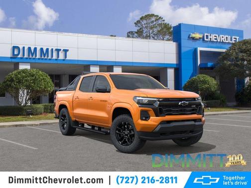 Sunrise Orange 2026 Chevrolet Colorado Z71