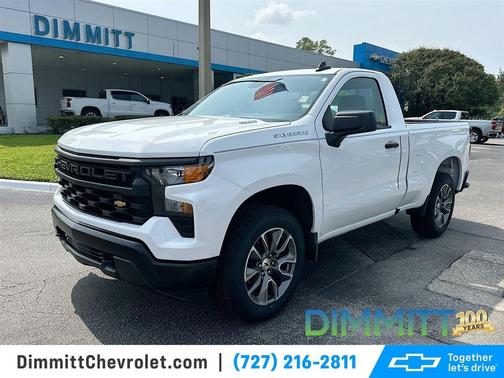 Summit White 2026 Chevrolet Silverado 1500 WT