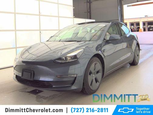 Gray 2023 Tesla Model 3 Base