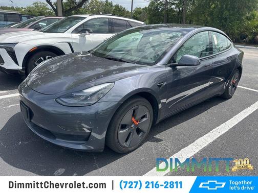 Gray 2023 Tesla Model 3 Base