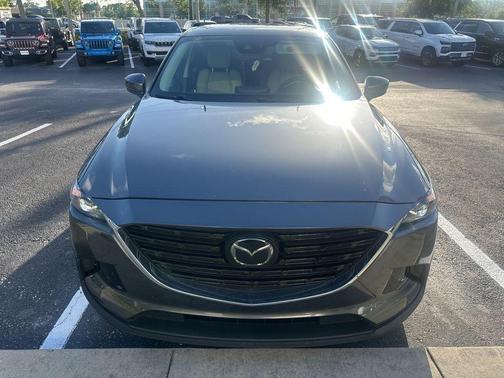 Machine Gray Metallic 2023 Mazda CX-9 Touring Plus