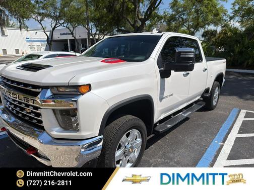 Iridescent Pearl Tricoat 2022 Chevrolet Silverado 3500 LTZ
