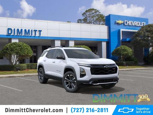 Polar White 2026 Chevrolet Equinox RS