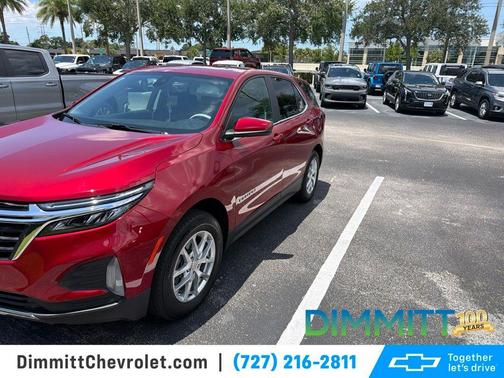 Cherry Red Tintcoat 2022 Chevrolet Equinox 1LT