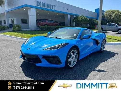 Rapid Blue 2023 Chevrolet Corvette Stingray w/2LT
