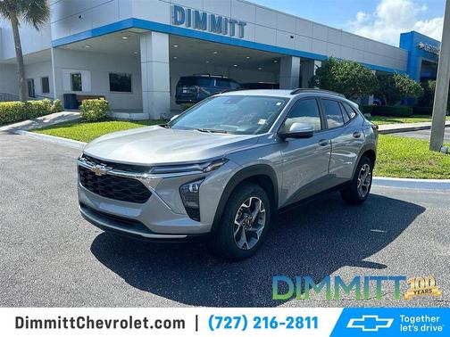Sterling Gray Metallic 2025 Chevrolet Trax LT