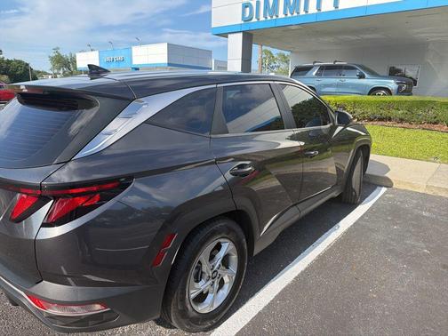 Portofino Gray 2022 Hyundai TUCSON SE