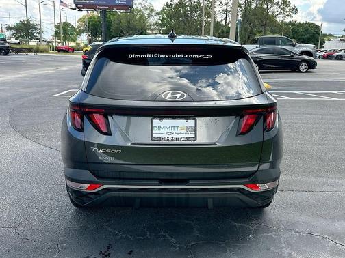 Portofino Gray 2022 Hyundai TUCSON SE