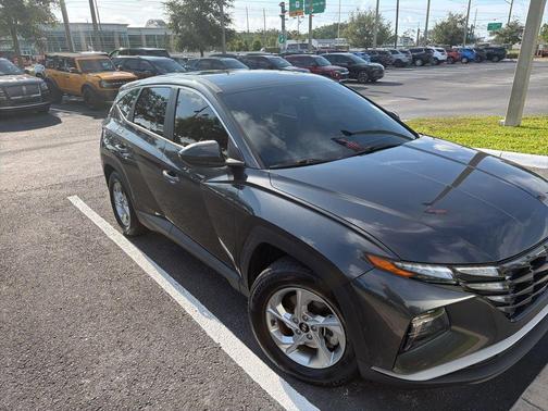 Portofino Gray 2022 Hyundai TUCSON SE
