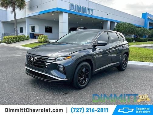 Portofino Gray 2022 Hyundai TUCSON SE