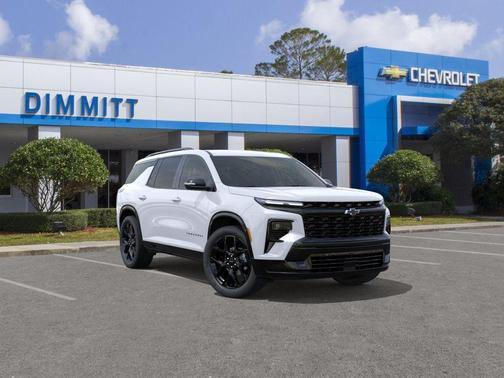 Polar White 2026 Chevrolet Traverse RS