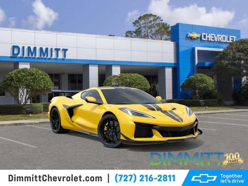 Yellow 2026 Chevrolet Corvette ZR1