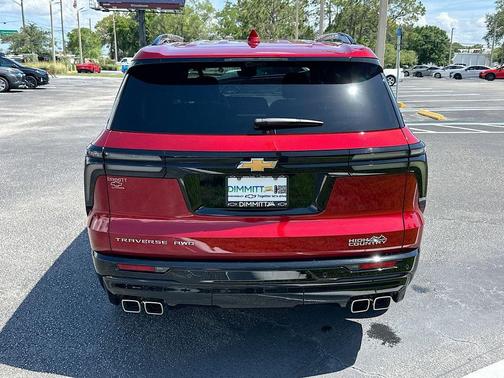 Radiant Red 2025 Chevrolet Traverse High Country