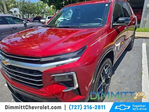 Radiant Red 2025 Chevrolet Traverse High Country