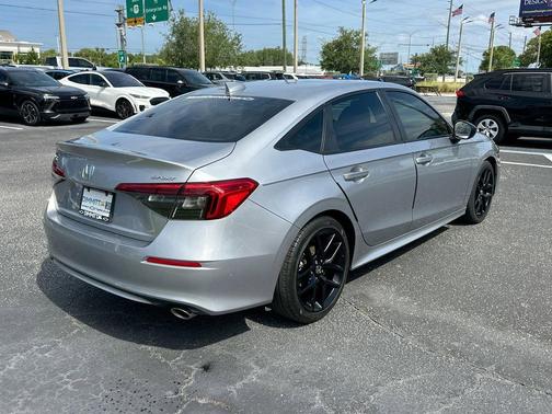 Silver 2023 Honda Civic Sport