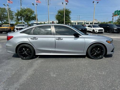 Silver 2023 Honda Civic Sport