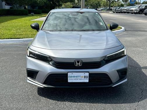 Silver 2023 Honda Civic Sport