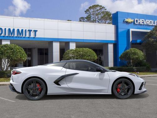 Arctic White 2026 Chevrolet Corvette Stingray w/2LT