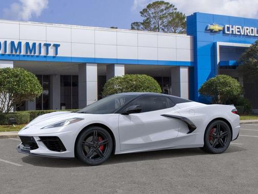 Arctic White 2026 Chevrolet Corvette Stingray w/2LT