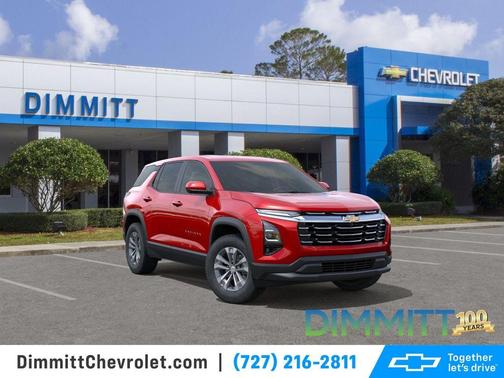 Radiant Red 2026 Chevrolet Equinox LT