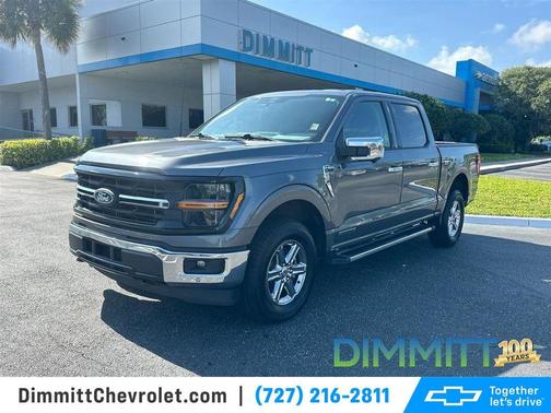 Gray Metallic 2024 Ford F-150 XLT