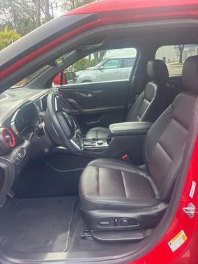 Red 2021 Chevrolet Blazer RS