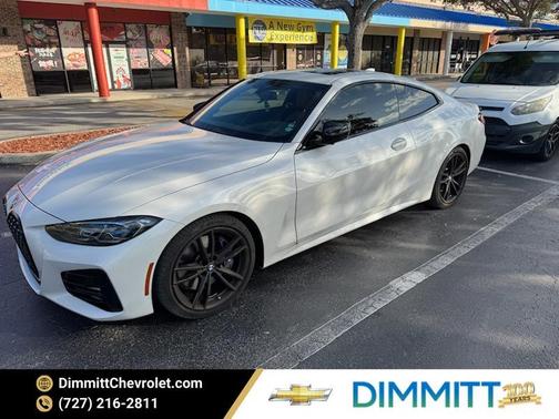 Mineral White Metallic 2021 BMW 430 i