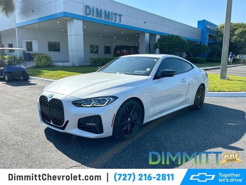 Mineral White Metallic 2021 BMW 430 i