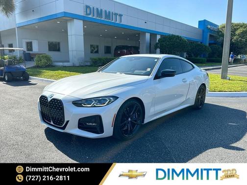 Mineral White Metallic 2021 BMW 430 i
