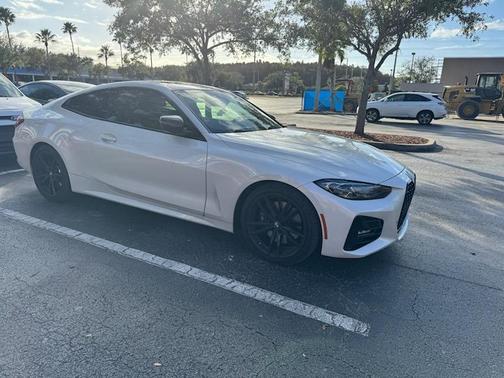 Mineral White Metallic 2021 BMW 430 i