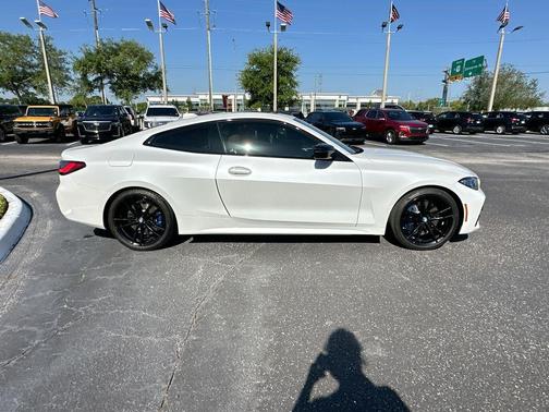 Mineral White Metallic 2021 BMW 430 i