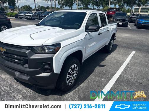 Summit White 2025 Chevrolet Colorado WT