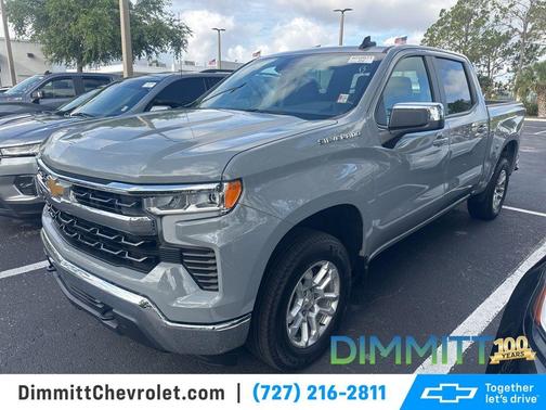 Slate Gray Metallic 2024 Chevrolet Silverado 1500 LT
