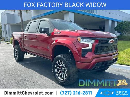 Radiant Red 2026 Chevrolet Silverado 1500 RST