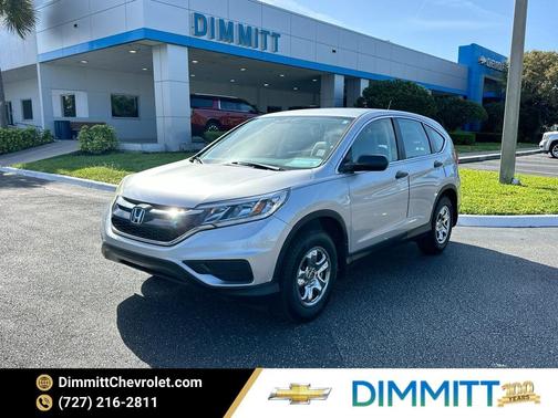 Alabaster Silver Metallic 2016 Honda CR-V LX