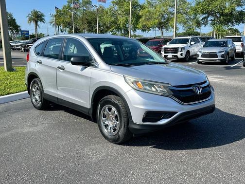 Alabaster Silver Metallic 2016 Honda CR-V LX