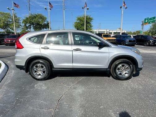 Alabaster Silver Metallic 2016 Honda CR-V LX