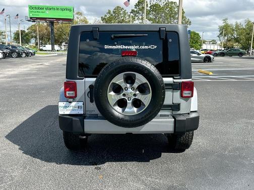 Billet Silver Metallic Clearcoat 2016 Jeep Wrangler Unlimited Sahara
