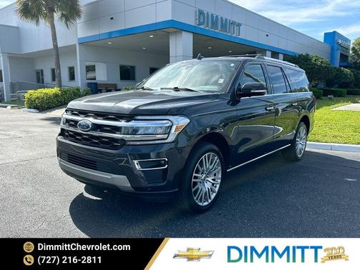 Dark Matter Gray Metallic 2024 Ford Expedition Max Limited