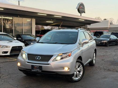 Silver 2010 Lexus RX 450h